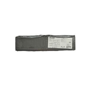 IKEA Skubb Dark Gray Drawer Organizers Set of 6 New Sealed